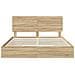 Letto con Contenitore con testiera Rovere Sonoma 180 x 200 cm - Foto miniatura 8