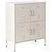 Armadietto Da Ufficio Holbeck Metallo Beige Chiaro - Foto miniatura 2