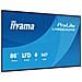 Monitor 85,6" Flat LH8664UHS-B3AG 4K Ultra HD Luminosità 500 cd /m²o Android 24/7 - Foto miniatura 4