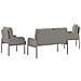 Set divani 3 pcs Talpa 115 x 56 x 80 cm Legno compensato - Foto miniatura 7