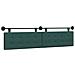 Testata appesa Verde Scuro 210 x 55 x 5 cm Tessuto - Foto miniatura 1