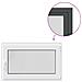Finestra per Soffitta RISOR 100 x 60 cm PVC e Vetro Antracite - Foto miniatura 8