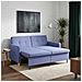 Divano Letto Estraibile Blu jeans Tessuto - Foto miniatura 4
