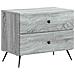 Armadio da Notte con cassetto Grigio Sonoma 62 x 34,5 x 47,5 cm - Foto miniatura 1