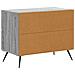Armadio da Notte con cassetto Grigio Sonoma 62 x 34,5 x 47,5 cm - Foto miniatura 6