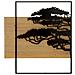Pannello Da Muro Lagos In Ferro E Legno, Set 3 Pezzi 204x80 Cm - Foto miniatura 2