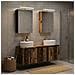 Set di Armadi da Bagno 5 pcs Legno antico Legno ingegnerizzato - Foto miniatura 4