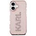 Custodia Per Telefono Karl Lagerfeld Rosa Con Cristalli Per Iphone 16 - Foto miniatura 2