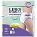 Pannolone per Incontinenza Lines Specialist Derma Pants Maxi M 10 Pezzi - Foto miniatura 1