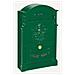 Cassetta Postale Residence, Alluminio Pressofuso, 26x9x41 Cm Verde - Foto miniatura 1
