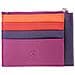 Portafoglio Etui Per Carte Con Scomparto Zip In Pelle Naturale - Su Ordinazione - Foto miniatura 1