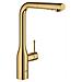 Miscelatore da cucina Monocomando per lavello Essence 30270GL0 Colore Oro Lucido - Foto miniatura 1