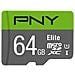 PNY Elite 64 GB MicroSDXC Classe 10 - Foto miniatura 1