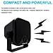 120w 2 Way Impermeabile Resistente Alle Intemperie Coassiale Altoparlanti A Montaggio Superficiale Box Esterni Altoparlante System Set Per Car Van Trattore Stradale Caravan Motorhome Ripiano Posteriore Del Precipitare Della Piattaforma Del Tetto - Foto miniatura 2