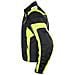 Giacca Tessuto Moto Protezioni Ce Manica Staccabile Gilet Termico Giallo Fluo Xl - Foto miniatura 4