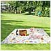 51 Splat Mat Per Under Seggiolone Arts Crafts Lavabile Spill Mat Impermeabile Anti-pavimento Scivoloso Splash Mat Portatile Giocare Mat E Tovaglie (alfabetico) - Foto miniatura 4