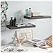 Scaffali A Parete 2 Pz Grigio Lucido 50x23x3,8 Cm In Mdf - Foto miniatura 1