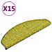 Tappetini per Scale 15 pz Verdi 65x21x4 cm - Foto miniatura 1