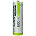 NH-AA600AR-BP4 Nichel-Metallo Idruro (NiMH) 600mAh 1.2V batteria ricaricabile - Foto miniatura 2