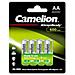 NH-AA600AR-BP4 Nichel-Metallo Idruro (NiMH) 600mAh 1.2V batteria ricaricabile - Foto miniatura 1