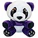 Peluche Panda I Love Mom Junior 24 Cm Viola / bianco - Foto miniatura 2