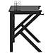 Scrivania da Gaming con Gambe a K Nera 90x60x75 cm - Foto miniatura 5