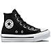 Scarpe Chuck Taylor All Star Eva Lift Hi Taglia 33 Codice A01015c Nero - Foto miniatura 1