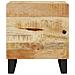 Comodino 40x33x46 Cm In Legno Massello Di Mango - Foto miniatura 3