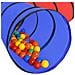 Tunnel Da Gioco Per Bambini Con 250 Palline Multicolore - Foto miniatura 4