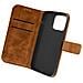 Custodia Per Iphone 14 Pro Max Porta-carte E Supporto Video Soft-touch Camel - Foto miniatura 2