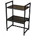 Supporto Per Stampante Industrial Scaffale Portaoggetti Mutiuso Nero 3 Livelli - Foto miniatura 3