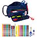 Astuccio Per La Scuola Con Accessori Spider-man Neon Blu Marino 20 X 11 X 8.5 Cm (32 Pezzi) - Foto miniatura 3