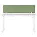 Pannello Divisorio Per Scrivania Verde 180 X 40 Cm Wally - Foto miniatura 8