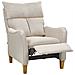 Poltrona Reclinabile Tessuto Beige Royston - Foto miniatura 4