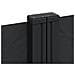 Tenda da Sole Laterale Retrattile Nera 100x1000 cm - Foto miniatura 5