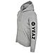 Cushy Felpa Con Cappuccio Sky Grey (unisex) - Foto miniatura 3