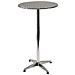 Tavolo Bar Alto 110 Cm. In Alluminio Reclinabile Round Up - Foto miniatura 1