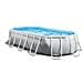 Piscina Ovale Con Struttura 503x274xh122 Cm Prism Frame 26796 - Foto miniatura 1
