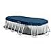 Piscina Ovale Con Struttura 503x274xh122 Cm Prism Frame 26796 - Foto miniatura 5