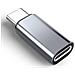 Adattatore Da Lightning (femmina) A Usb-c (maschio), Compatibile Con Iphone 15 Grey - Foto miniatura 1