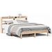 Letto Senza Materasso 135x190 Cm In Legno Massello Di Pino - Foto miniatura 2