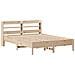 Letto Senza Materasso 135x190 Cm In Legno Massello Di Pino - Foto miniatura 3