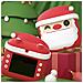 Fotocamera Digitale, Design Babbo Natale, Con Foto Da 12mpx E Video Hd Per Bambini. Stampa Istantanea Delle Tue Foto Preferite. 12,6x4,2x8,5 Cm. Colore Rosso - Foto miniatura 5