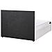 Letto Contenitore Tessuto Amiens 140 X 200 Cm Beige - Foto miniatura 6
