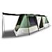 Tenda da Campeggio a Tunnel per 4 Persone Verde Impermeabile - Foto miniatura 3
