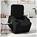 Poltrona Alzapersona Reclinabile Massaggio Nero Similpelle - Foto miniatura 2