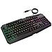 Tastiera Gaming Rgb Resistente All’acqua Ipx4 Per Pc, Nero - Foto miniatura 1