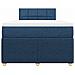 Giroletto a Molle con Materasso Blu 120x190 cm in Tessuto - Foto miniatura 6