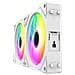 INFINITY Case per computer Ventilatore 12 cm Bianco - Foto miniatura 7