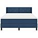 Letto box spring con materasso con materasso Blu 140 x 190 cm - Foto miniatura 8